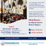 29 July 2024: A Webinar on ‘Silent Heroes: Unveiling the Church’s Mission to Refugees’